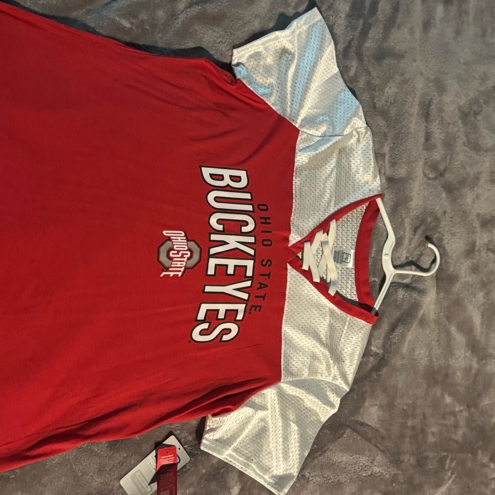Ohio State Buckeyes Red and White Jersey